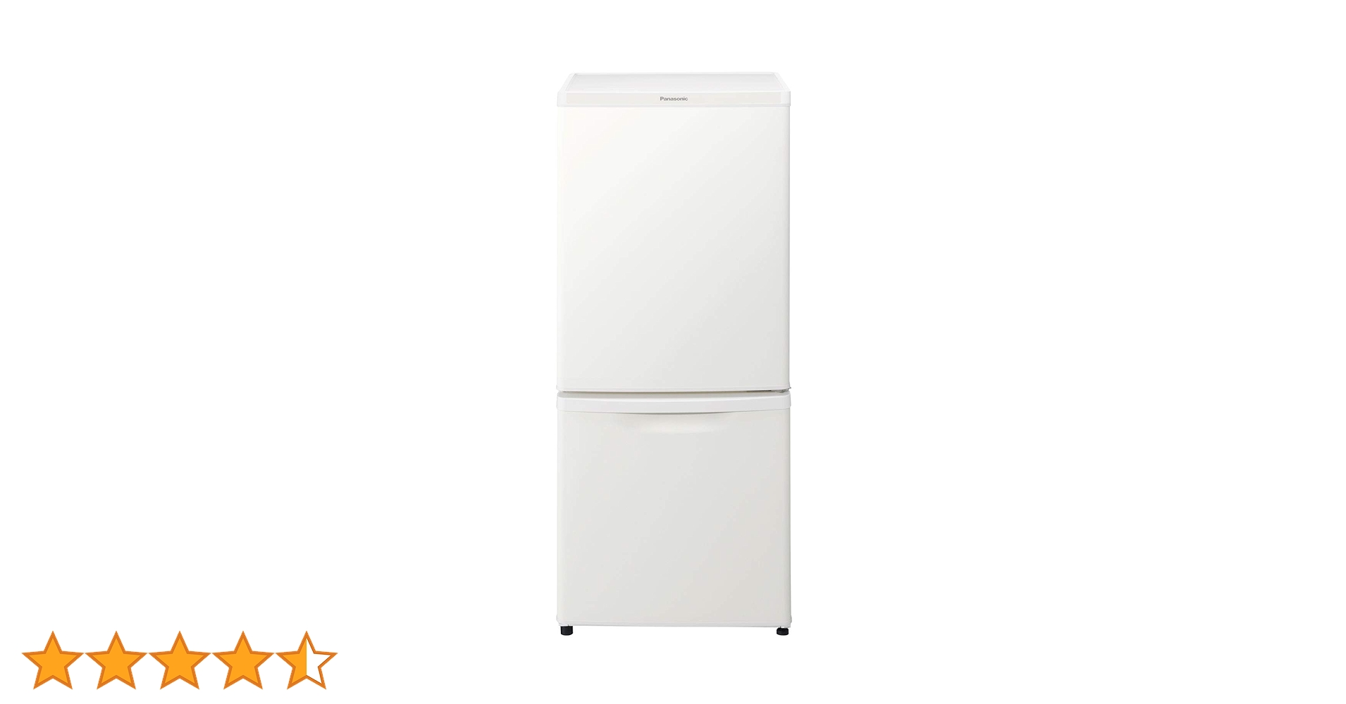 Amazon | パナソニック 冷蔵庫 幅48cm 138L マットバニラホワイト NR